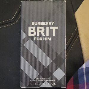 Burberry Brit For Him Black and Gray Eau de Toilette
